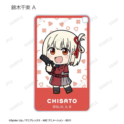 『リコリス・リコイル』描き起こし Art by 荒* ちびキャラ トレーディングスクエアアクリルキーホルダー(単位/BOX)【202504再販】